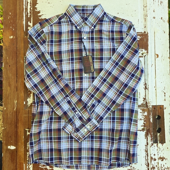 Hart Schaffner Marx Other - Hart Schaffner Marx Button-Down Shirt – “Autumnal Equinox” – Med NWT